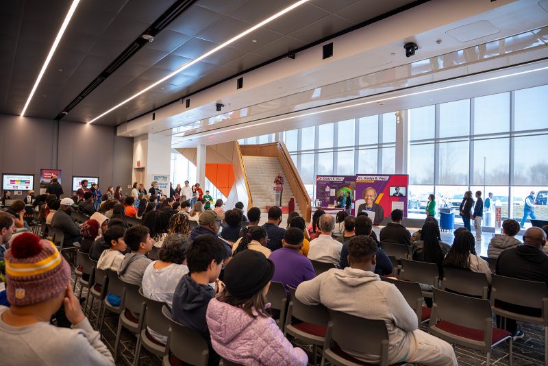 This spring, Virginia Tech's Alexandria, Virginia location celebrated its inaugural STEM Discovery Fair. Photo courtesy of Mix-I-Am Entertainment LLC